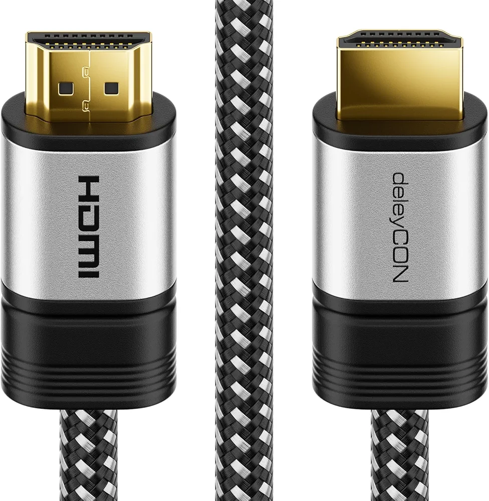 deleyCON Kabel HDMI 2m 4K@60Hz 2K@165Hz z ARC