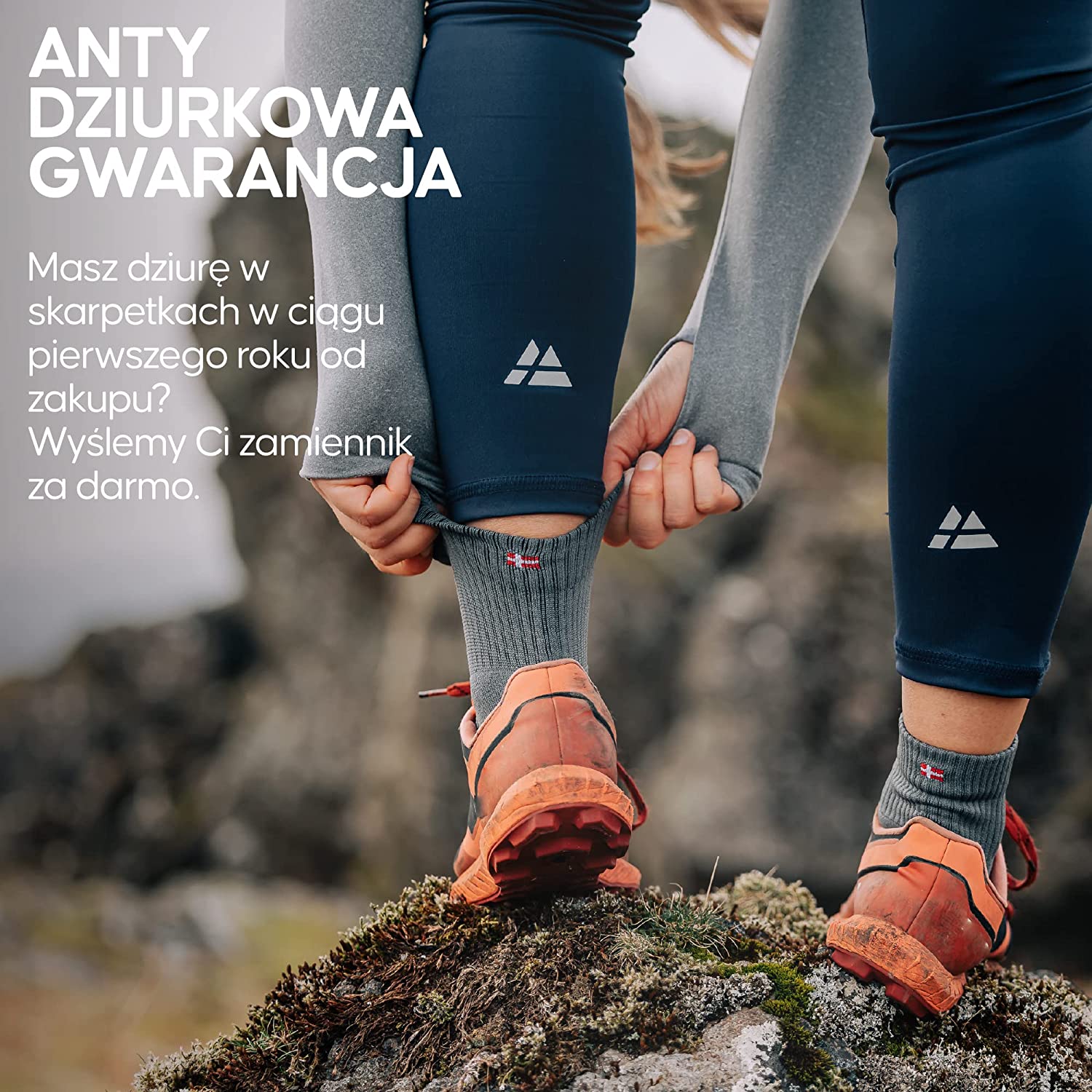 DANISH ENDURANCE 3-PACK Skarpety Sportowe z Gwarancją Antydziurkową