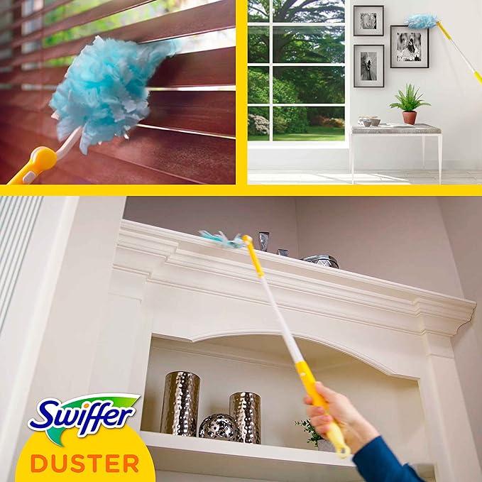Swiffer Duster Kit Ściereczka do Kurzu 2 sztuki XXL + uchwyt