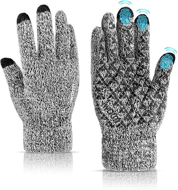 Votoko Rękawiczki Zimowe Dla Mężczyzn I Kobiet do Obsługi Ekranów Dotykowych