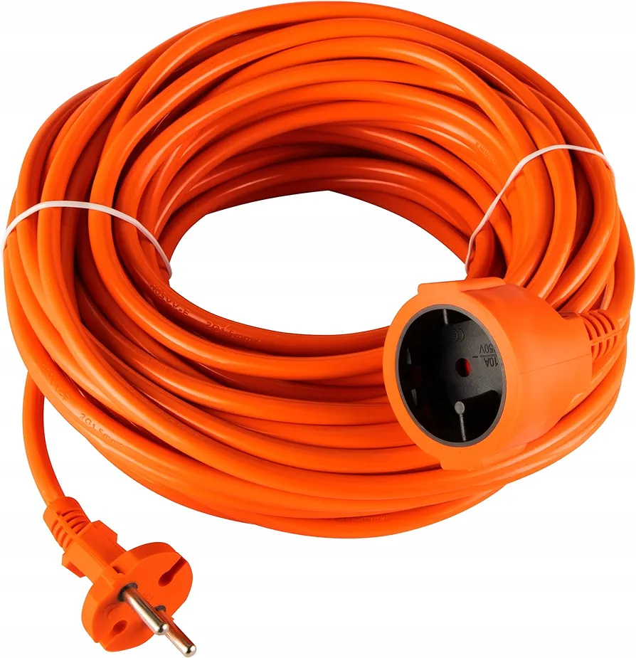 PRZEDŁUŻACZ SZNUR 2x1,5mm 30m