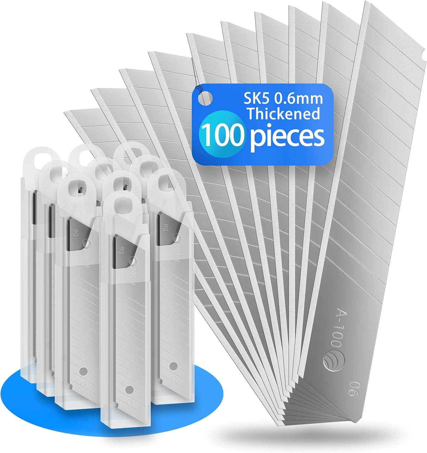 Haojoyfun 100x Ostrza Do Noży Tnących - 18mm