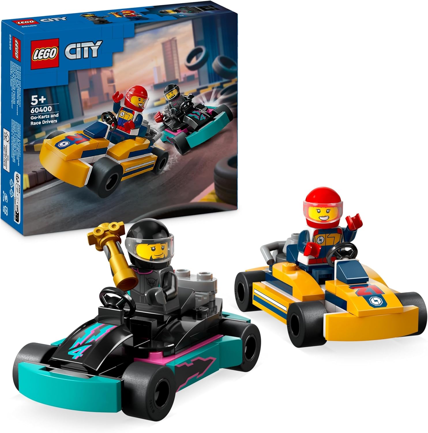 LEGO City Gokarty i kierowcy wyścigowi 60400
