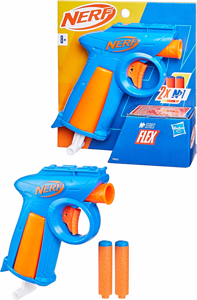 Wyrzutnia Nerf N Series Flex, 2 strzałki N1
