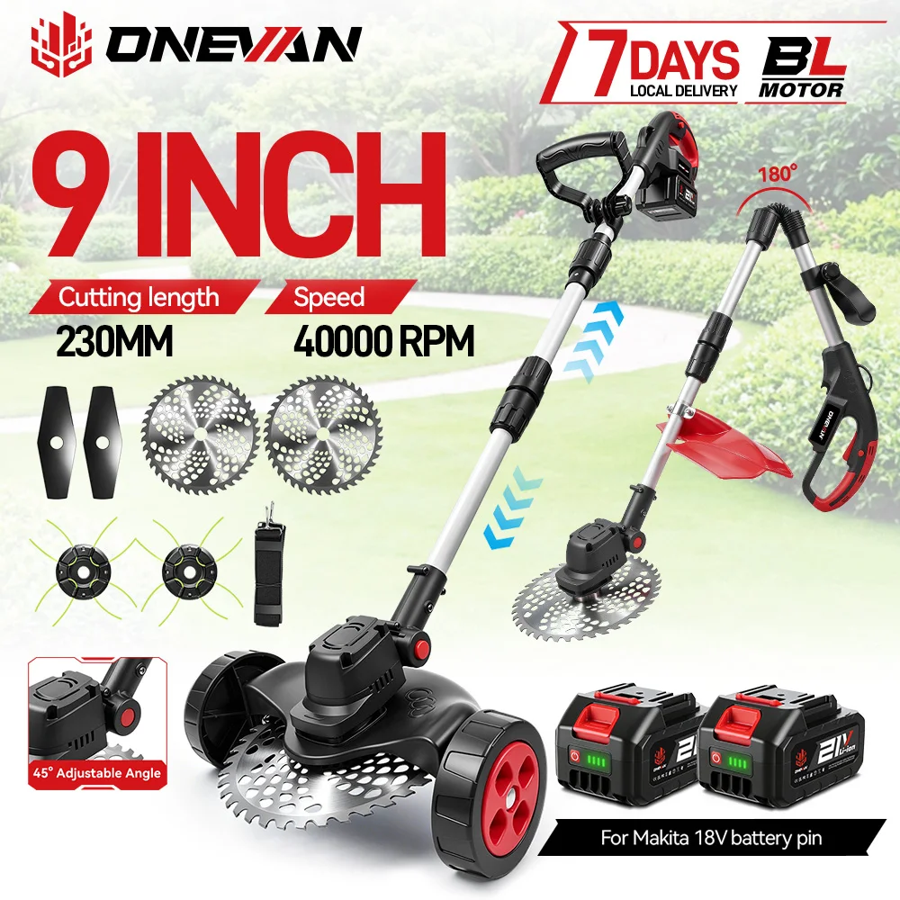 ONEVAN 9-calowa 40000RPM Bezszczotkowa Elektryczna Kosiarka Aliexpress