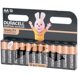 Baterie Duracell AA,  12 sztuk