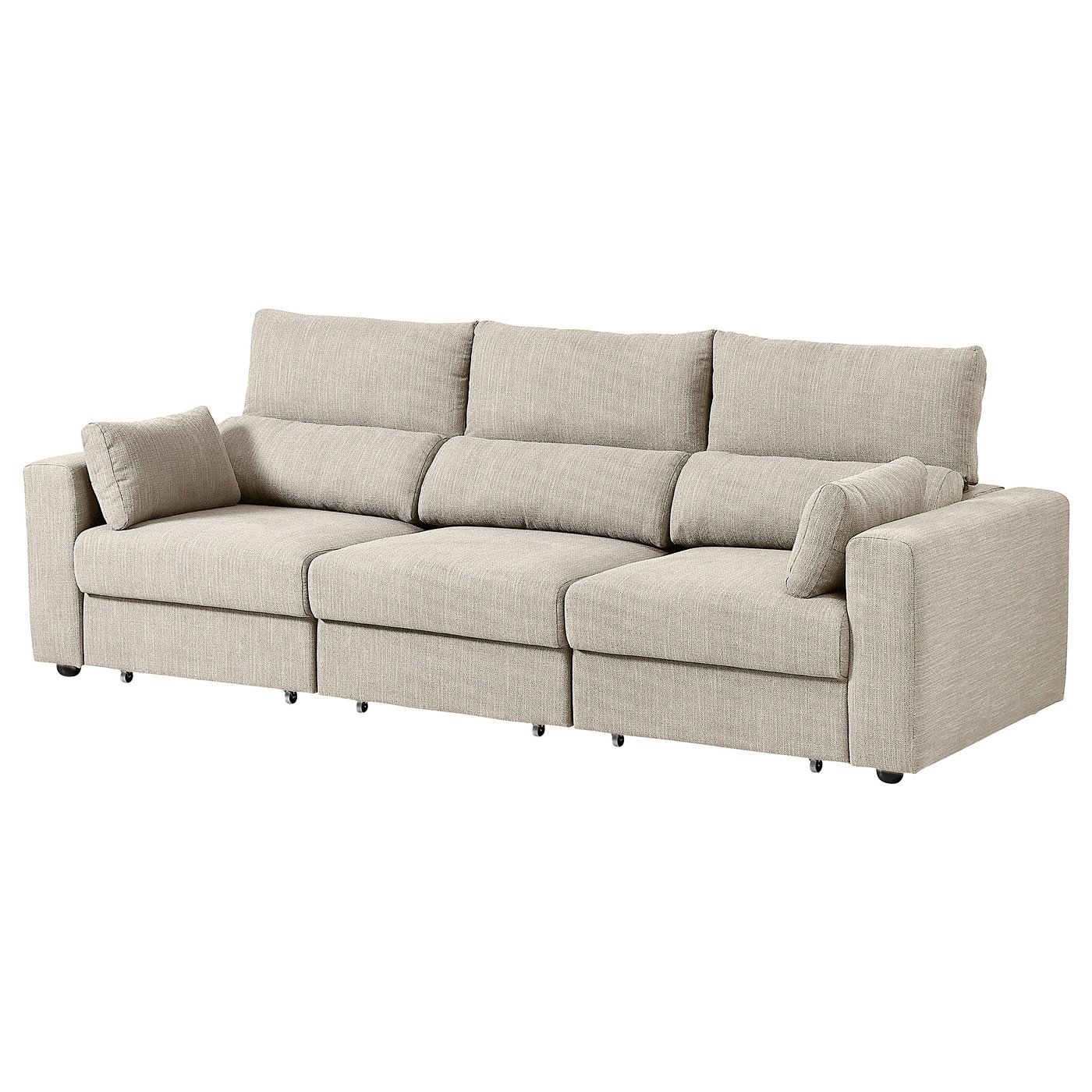 ESKILSTUNA Sofa 3-osobowa Hillared beżowy - IKEA