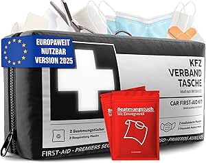 Apteczka samochodowa zgodna z normą 2025