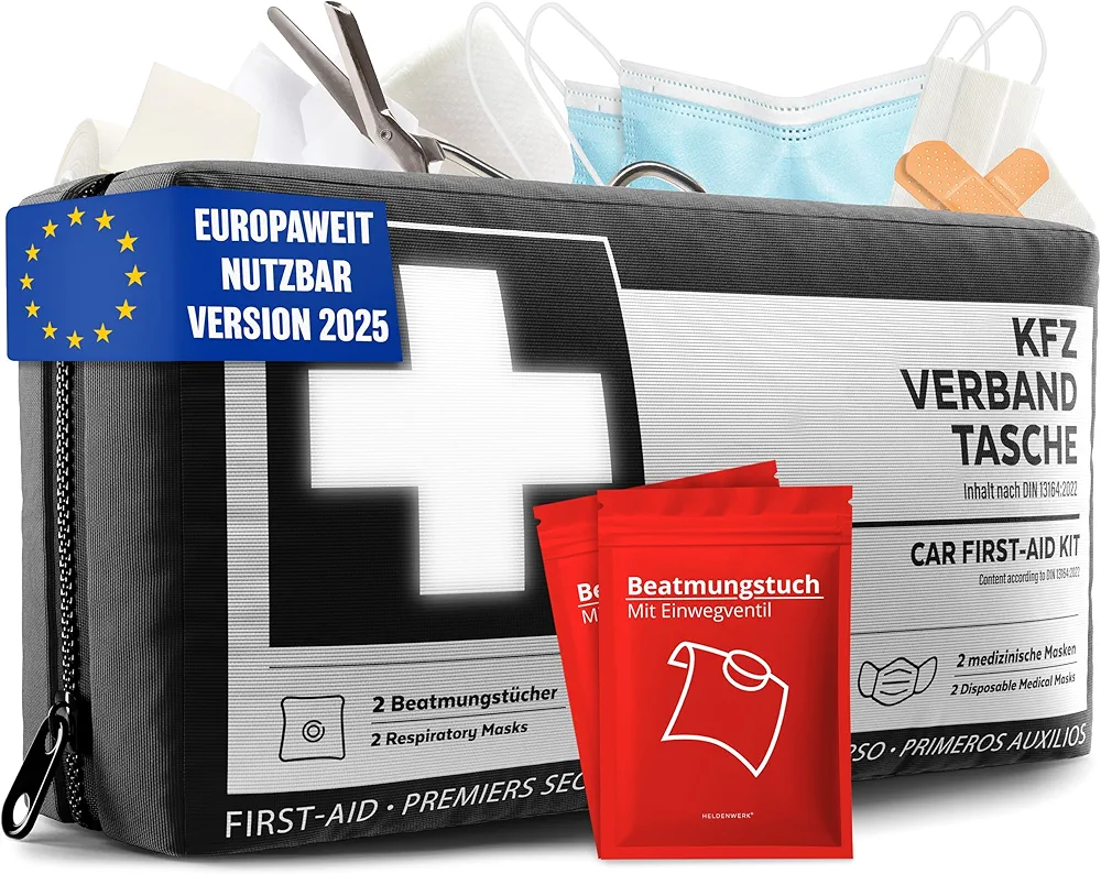 Apteczka samochodowa zgodna z normą 2025