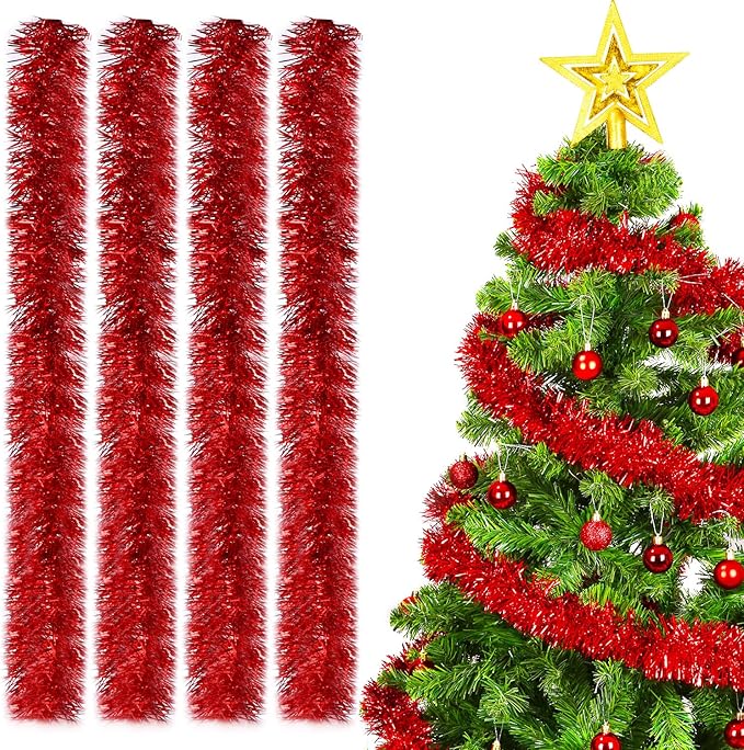 Girlandy bożonarodzeniowe 3m, 4 szt.