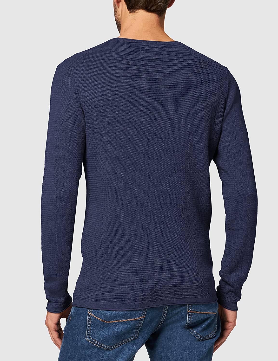 Męski sweter Tom Tailor granatowy - rozmiary S, M i XL