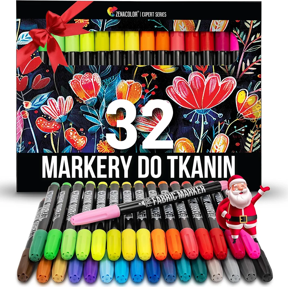 Zenacolor 32 Marker permanentny do tekstyliów - Do różnych tkanin