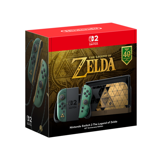 Nintendo Switch 2 256 GB -The Legend of Zelda - 40th Anniversary edition