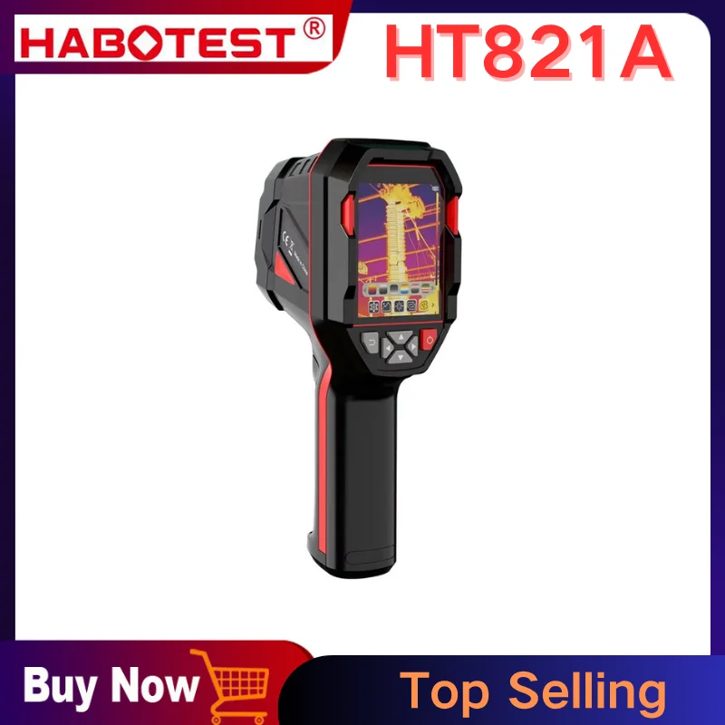 Kamera termowizyjna akumulatorowa HABOTEST HT821A -20 ℃ ~550 ℃ (89.36 $)