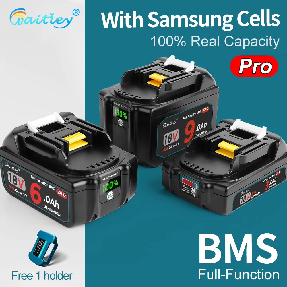 Akumulator Waitley Battery Pro do elektronarzędzi Makita 18V BL1860