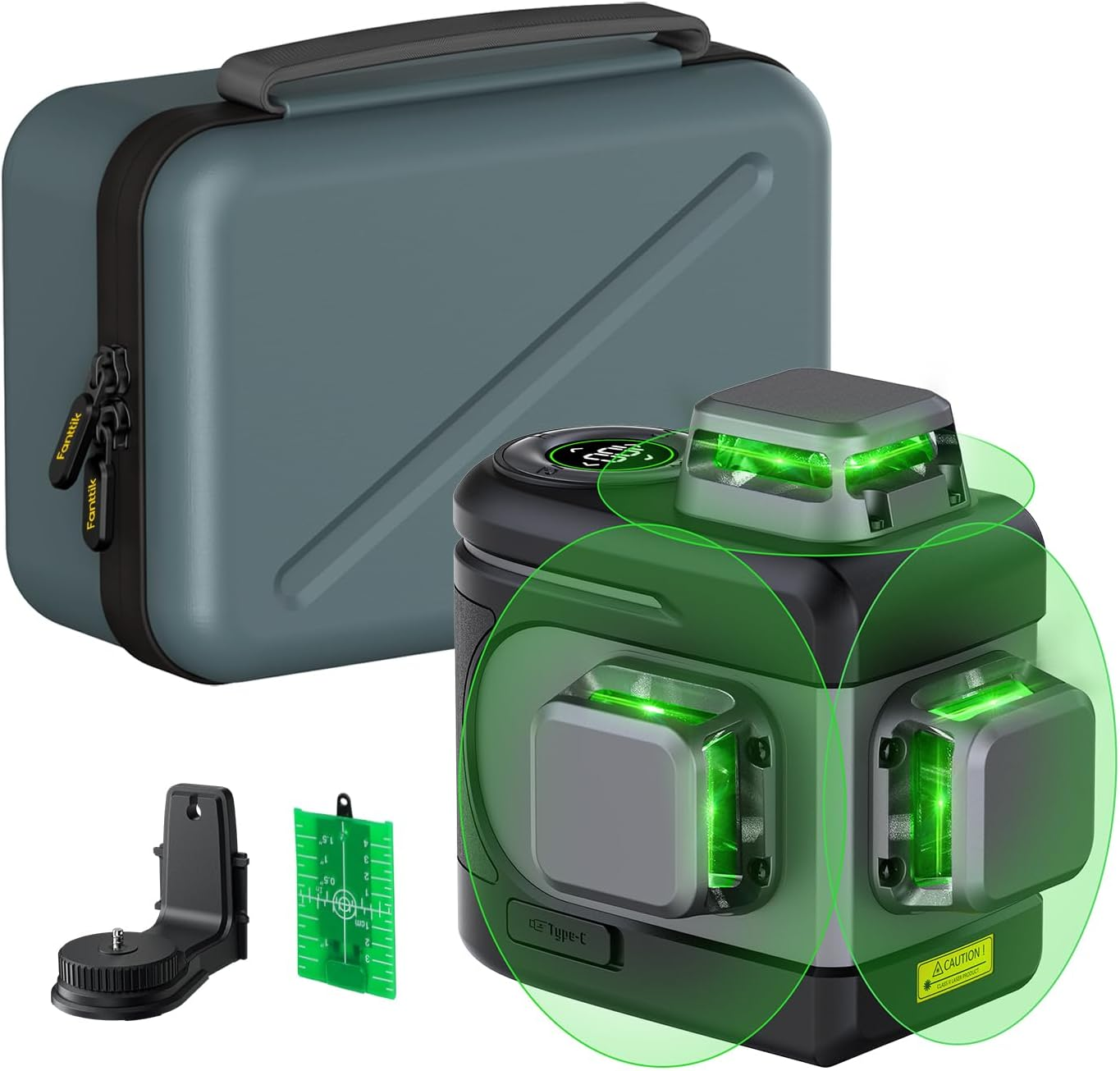 Fanttik D12 PRO samopoziomujący laser krzyżowy 3 × 360°