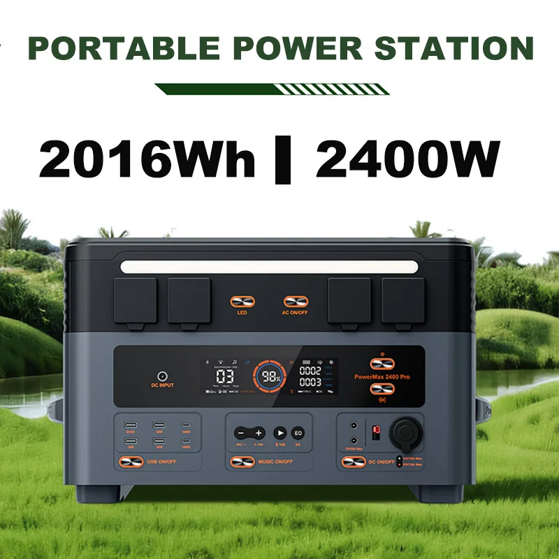 [Magazyn UE] Przenośna Stacja Zasilania OSCAL 2400W 2016Wh Aliexpress
