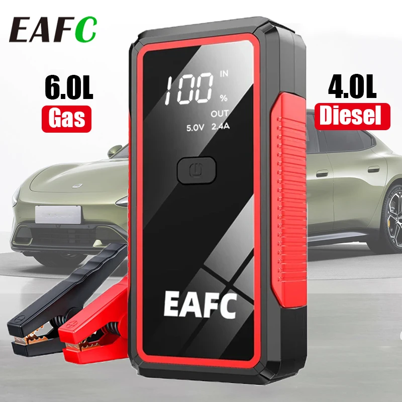 Powerbank samochodowy Jump Starter EAFC, Booster Samochodowy 600A