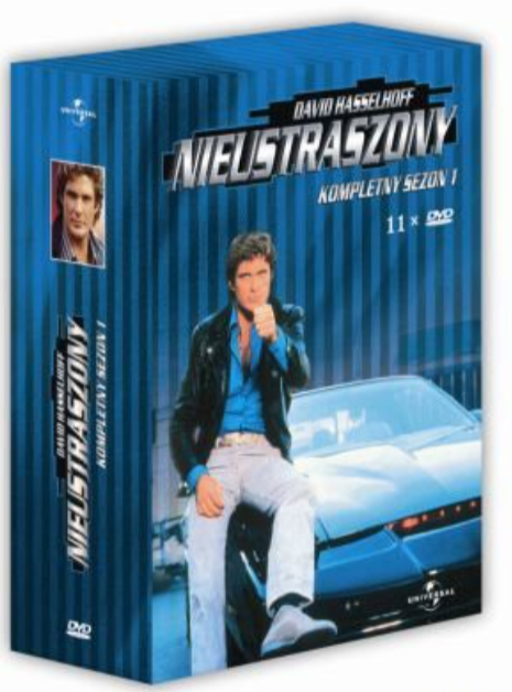 [dvdmax] Knight Rider / Nieustraszony - kompletny sezon 1 serialu z polską wersją językową (11 płyt DVD)