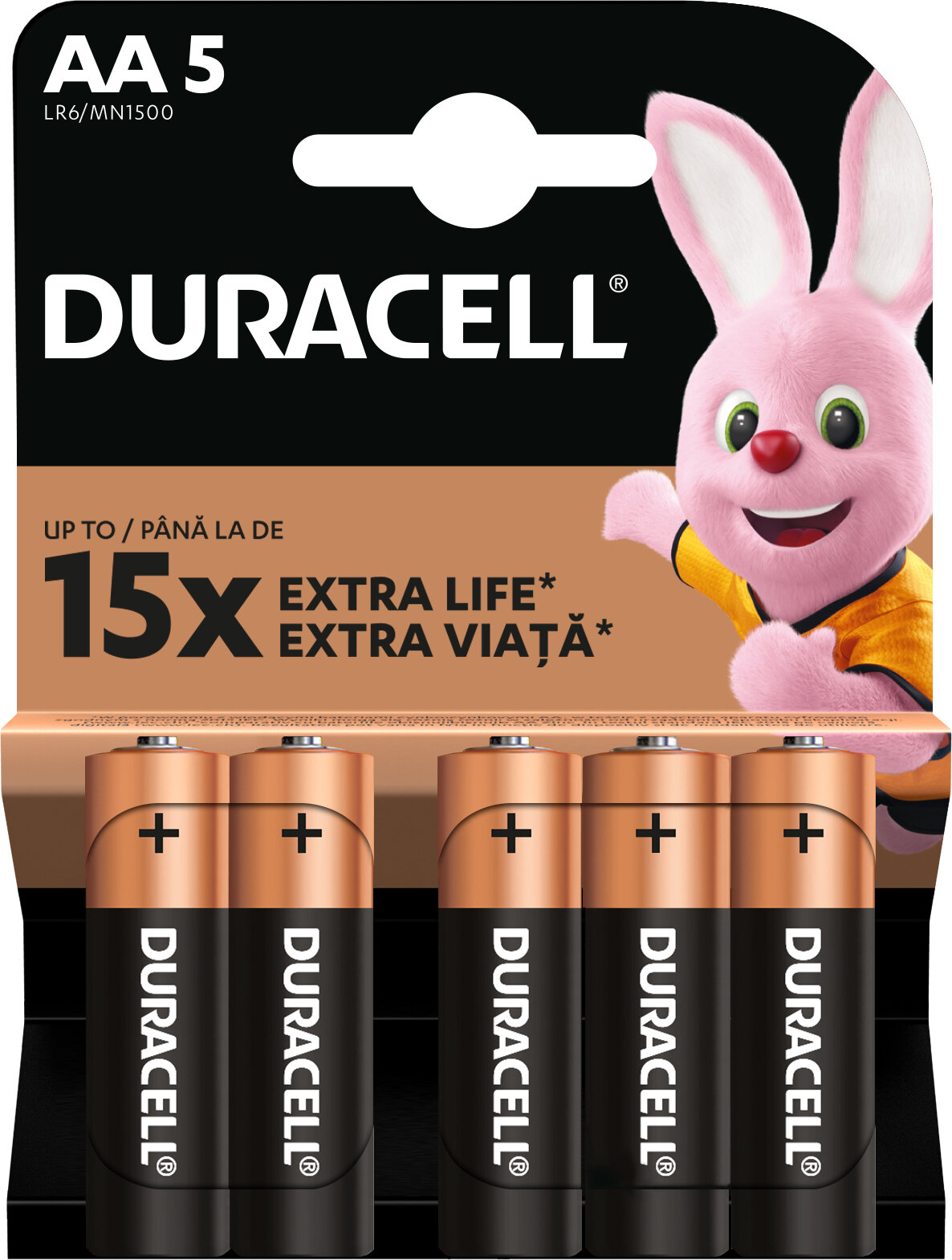 Baterie AA LR6 DURACELL Basic (5 szt.)