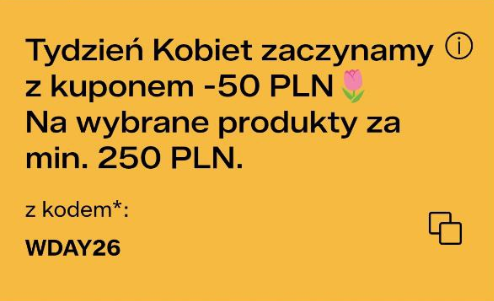 Zalando rabat - 50 zł na wybrane produkty (NWZ 250zł) z kodem WDAY26