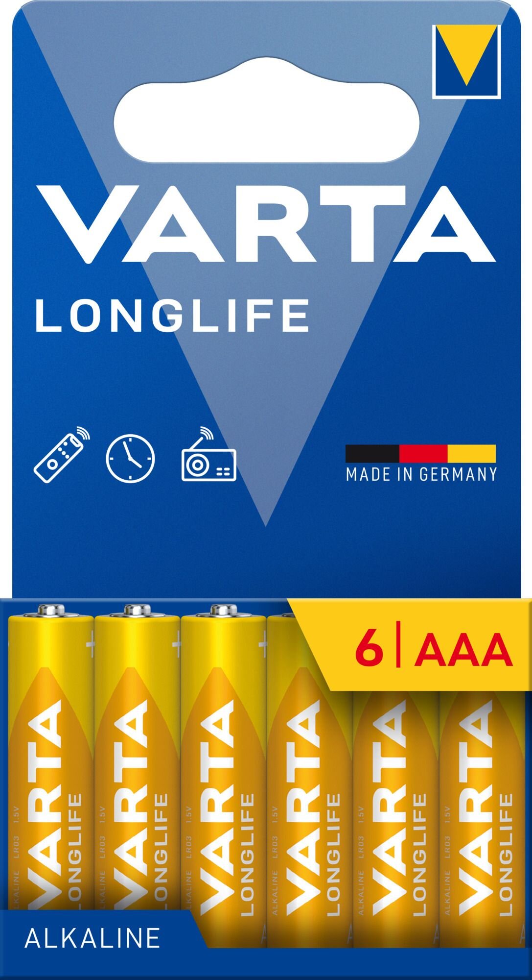 Baterie AAA LR3 VARTA Longlife (6 szt.)
