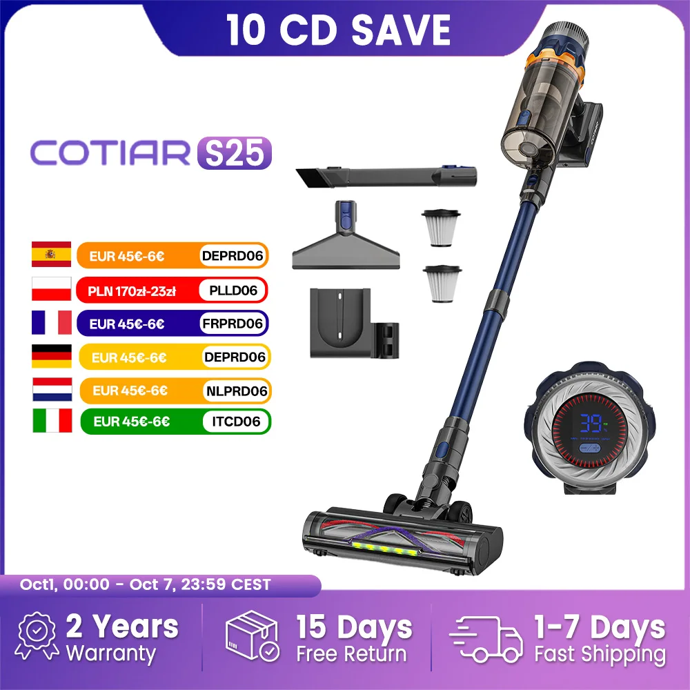 Odkurzacz pionowy Cotiar 650w
