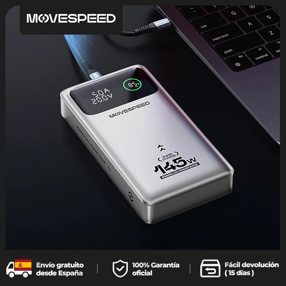 Powerbank MOVESPEED M25Pro 25000mAh 140W