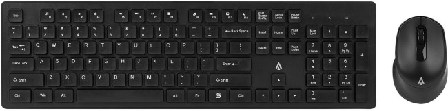 Zestaw klawiatura i mysz Accura Delano ACC-K1306 bezprzewodowa czarna