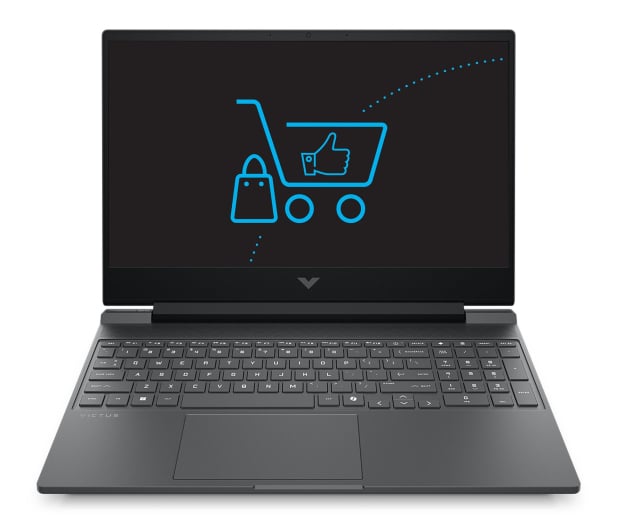Laptop HP VICTUS 15 Ryzen 5 240 / 16 GB DDR5 / SSD 512+512 / RTX 5050 8 GB GDDR7 /  70 Wh / Podświetlana klawiatura