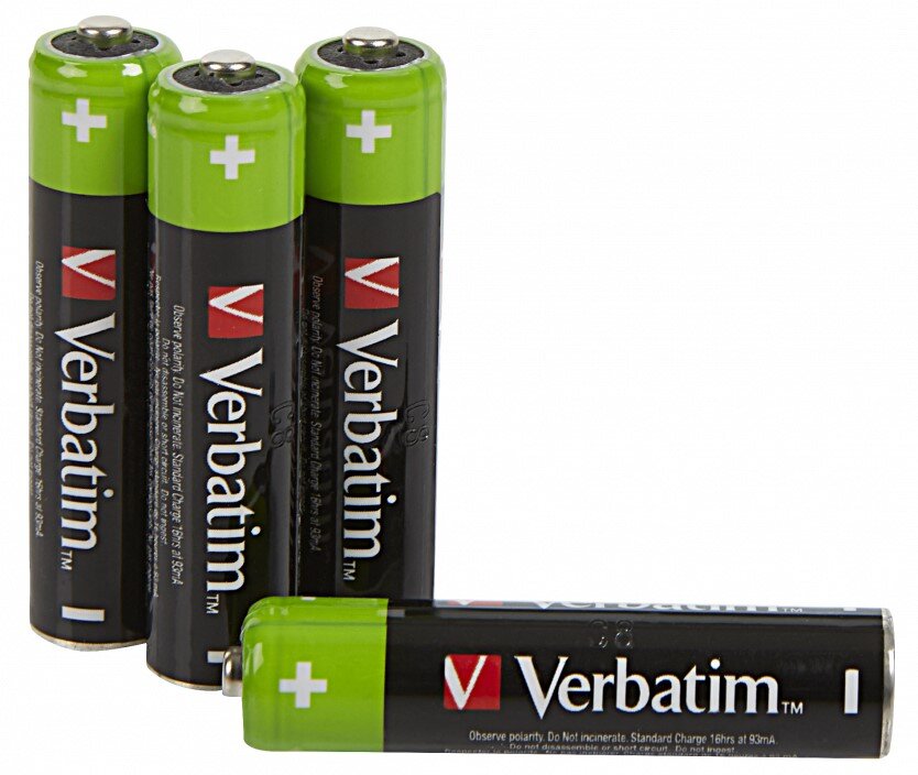 Akumulatorki AAA 950mAh VERBATIM (4 szt.)