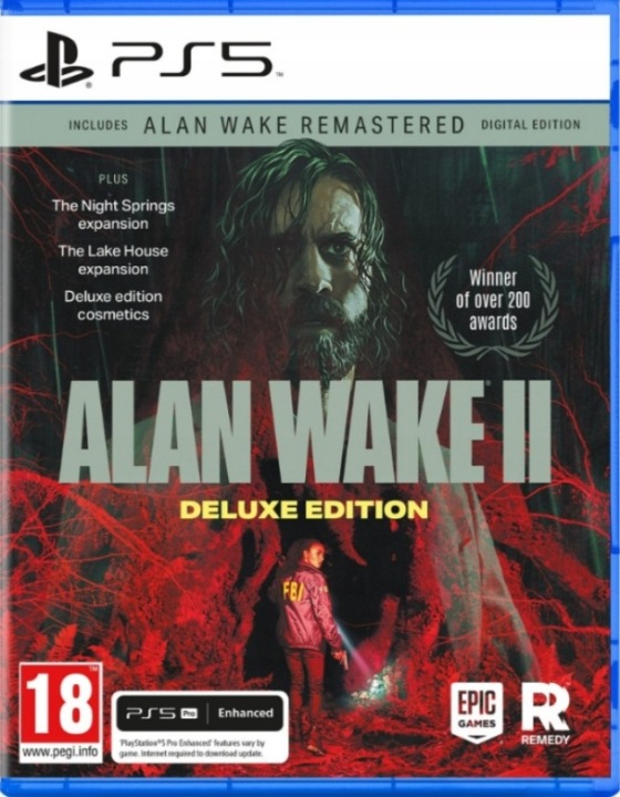Alan Wake 2 Deluxe Edition I PLAYSTATION 5 I PS5 I PL