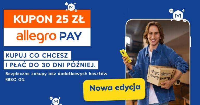 Odbierz 25 zł premii za aktywowanie Allegro Pay