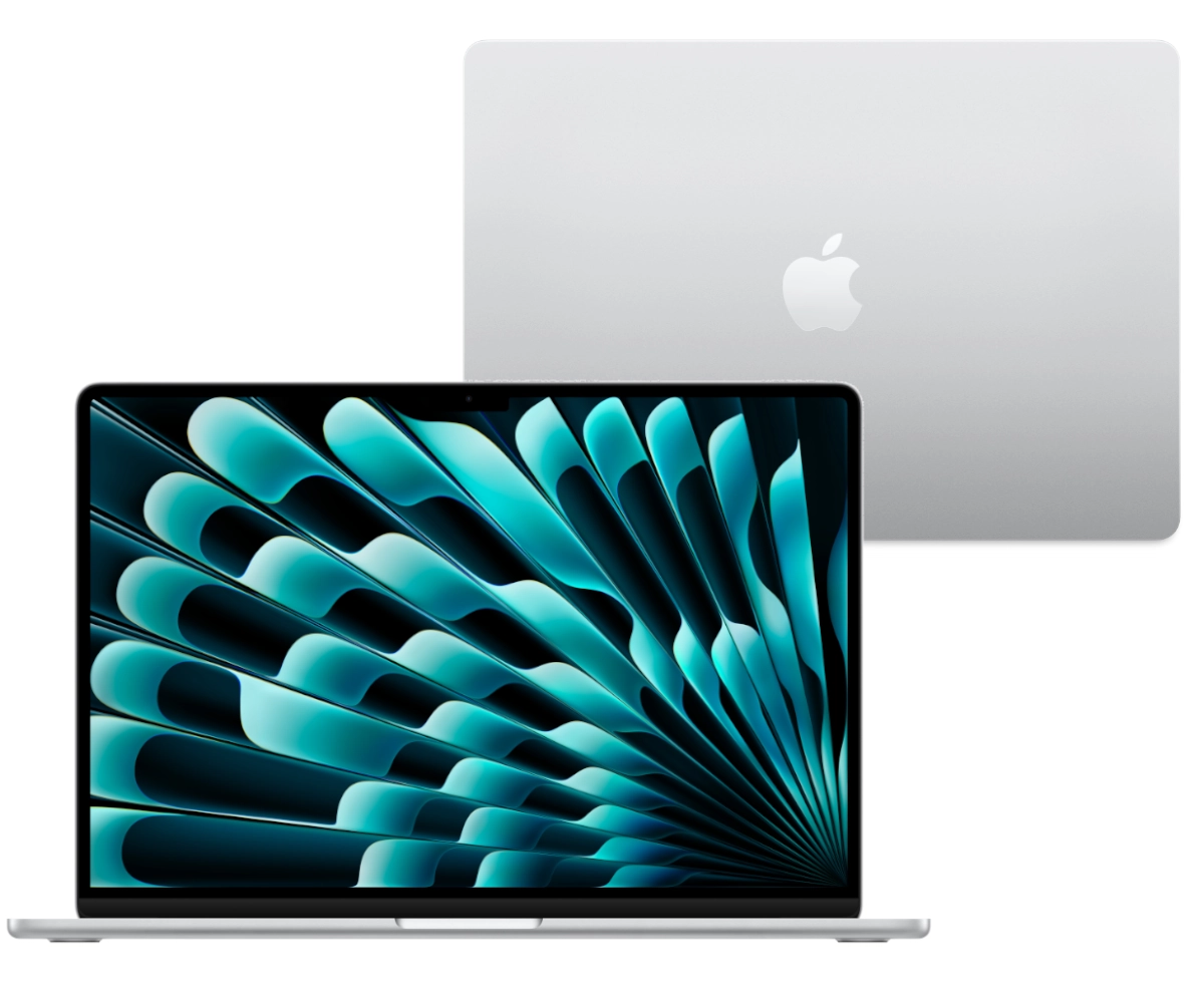 Laptop Apple MacBook Air 2025 15" M4 10 rdzeni 16GB 256GB Ładowarka 70W Srebrny