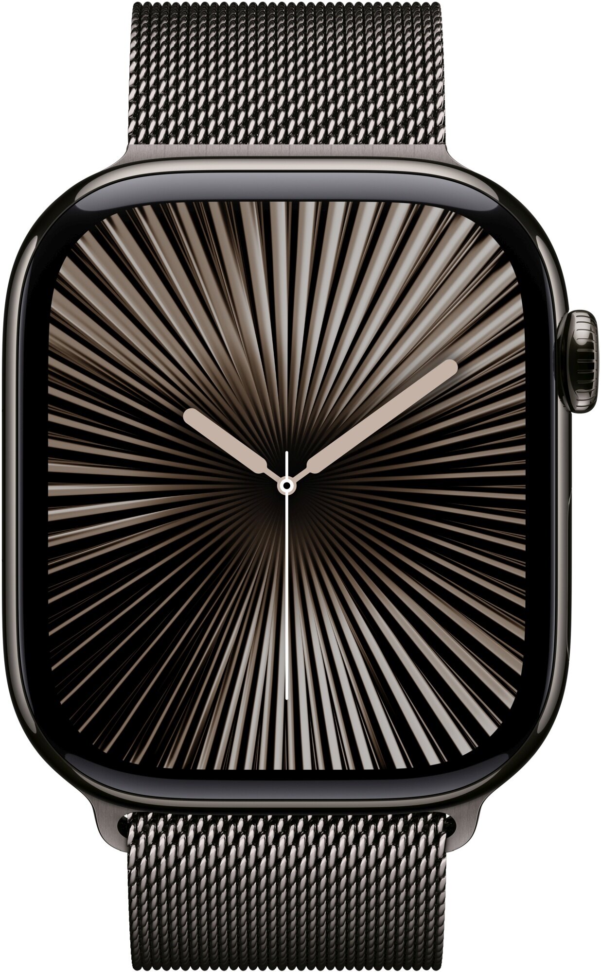 Apple Watch 10 GPS + Cellular 42mm koperta z tytanu (łupek) + bransoleta mediolańska (łupek)