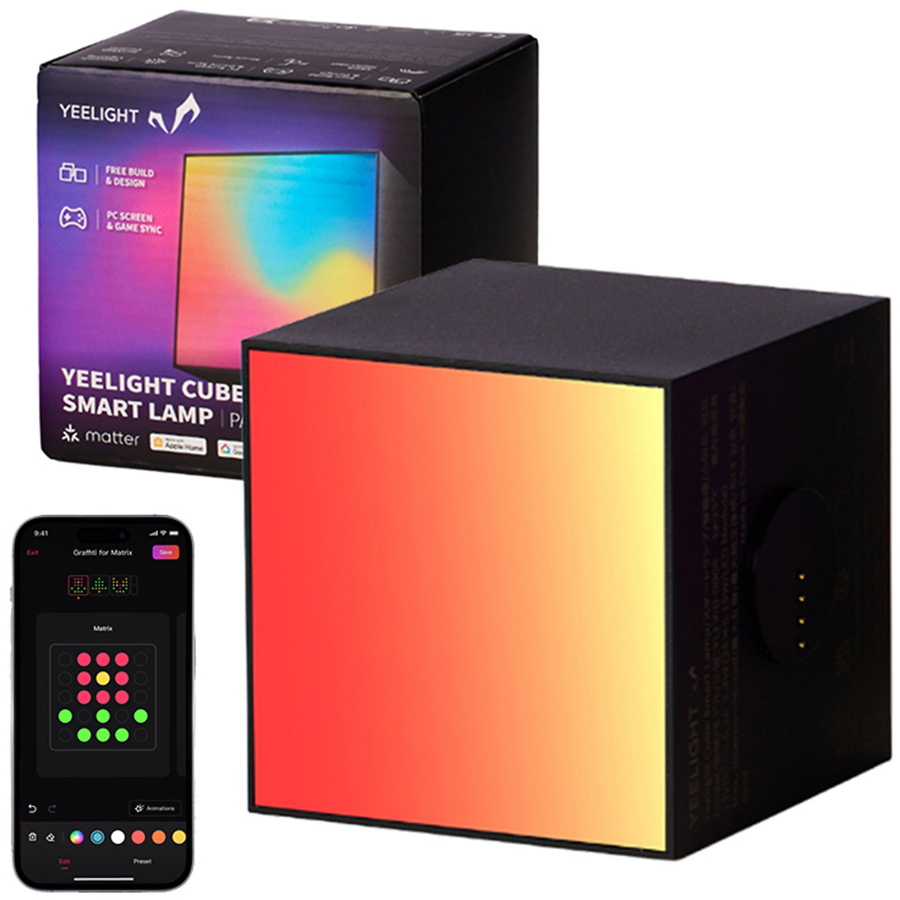 Panel świetlny YEELIGHT Smart Cube Light Panel YLFWD-0006