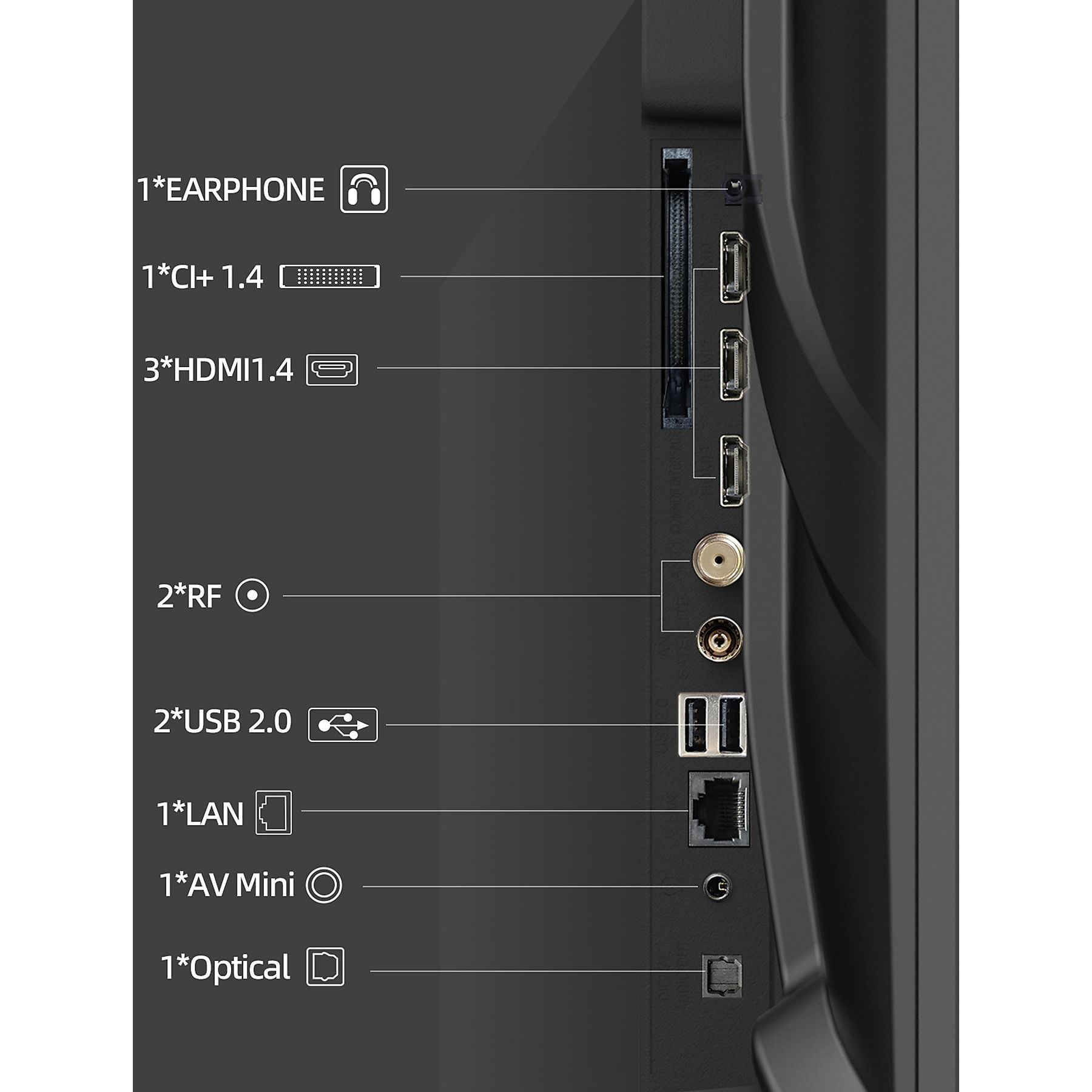 Telewizor CHIQ L40QST Full HD Smart TV