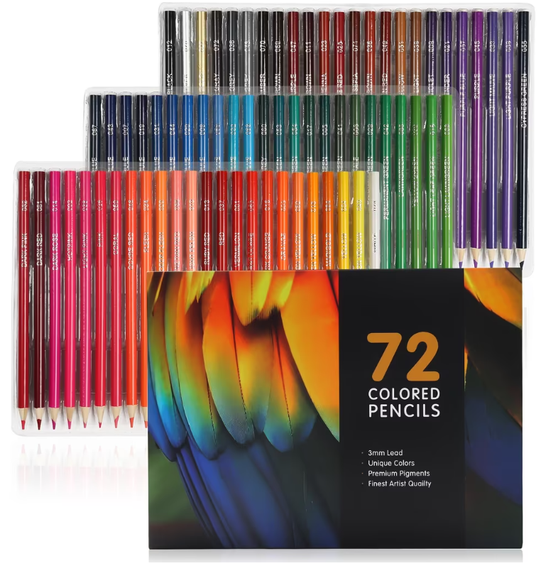 [Amazon] 72 kredki ołówkowe dla dorosłych