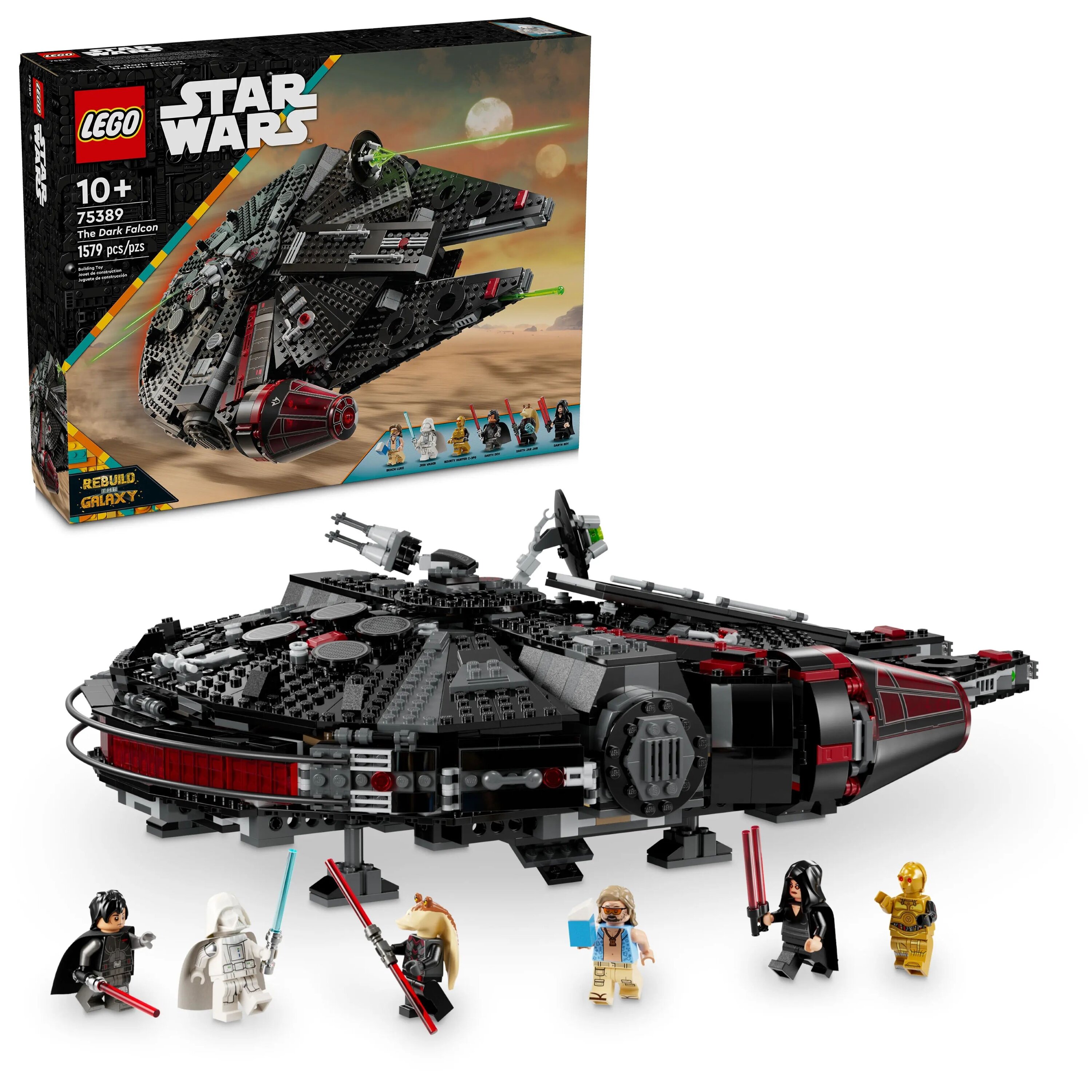 LEGO 75389 Star Wars Mroczny Sokół Millennium | 1579 elementów