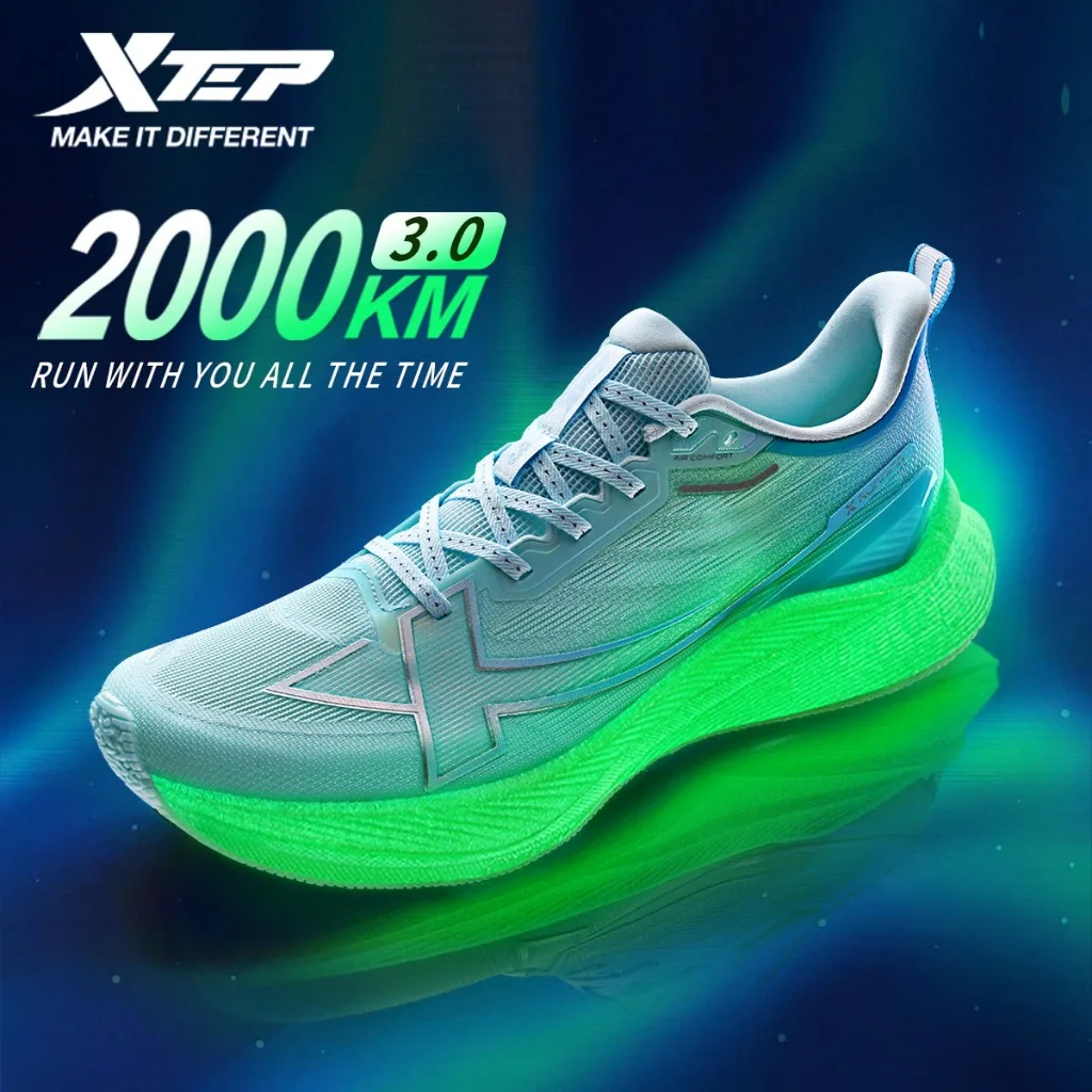 Męskie buty do biegania Xtep 2000km 3.0 2025 Wiosna Lekkie
