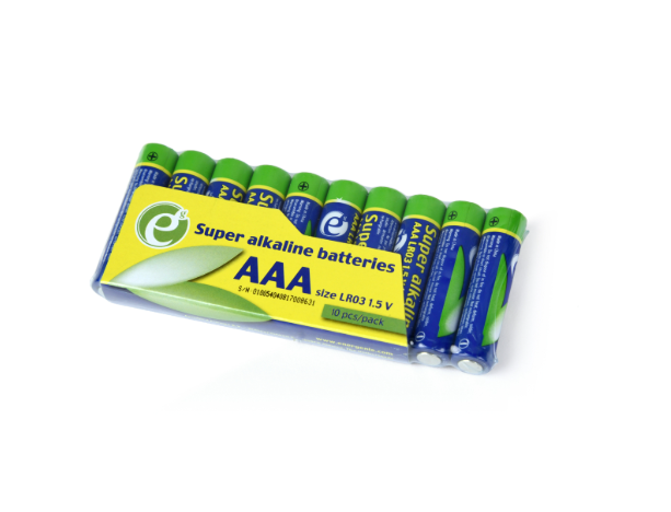 [Media Expert] Baterie AAA LR3 GEMBIRD Super Alkaline (10 szt.)
