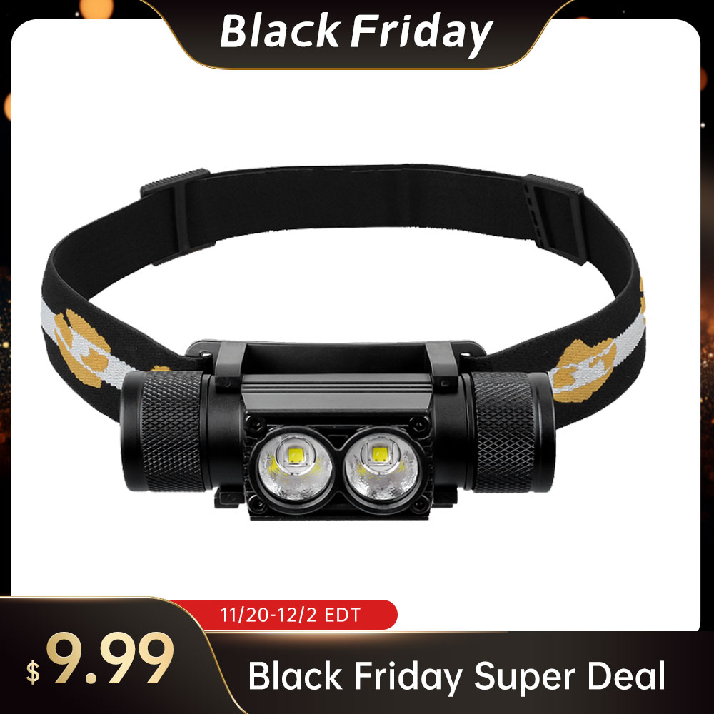 Latarka czołowa Wurkkos H25S 1200lm + akumulator 3000mAh (darmowa wysyłka przy 3 szt.)