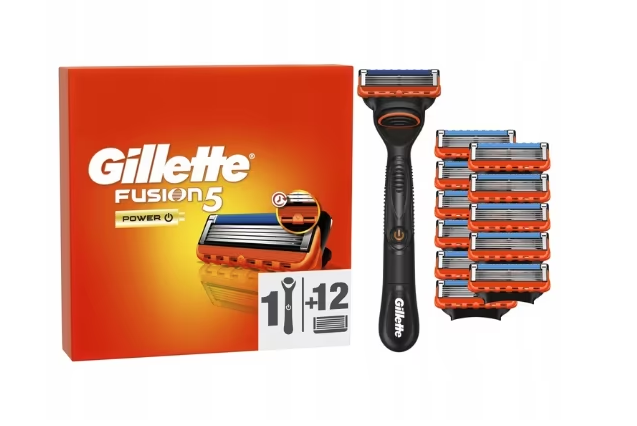 [Allegro] Maszynki i ostrza Gillette - 12 wkładów wymiennych