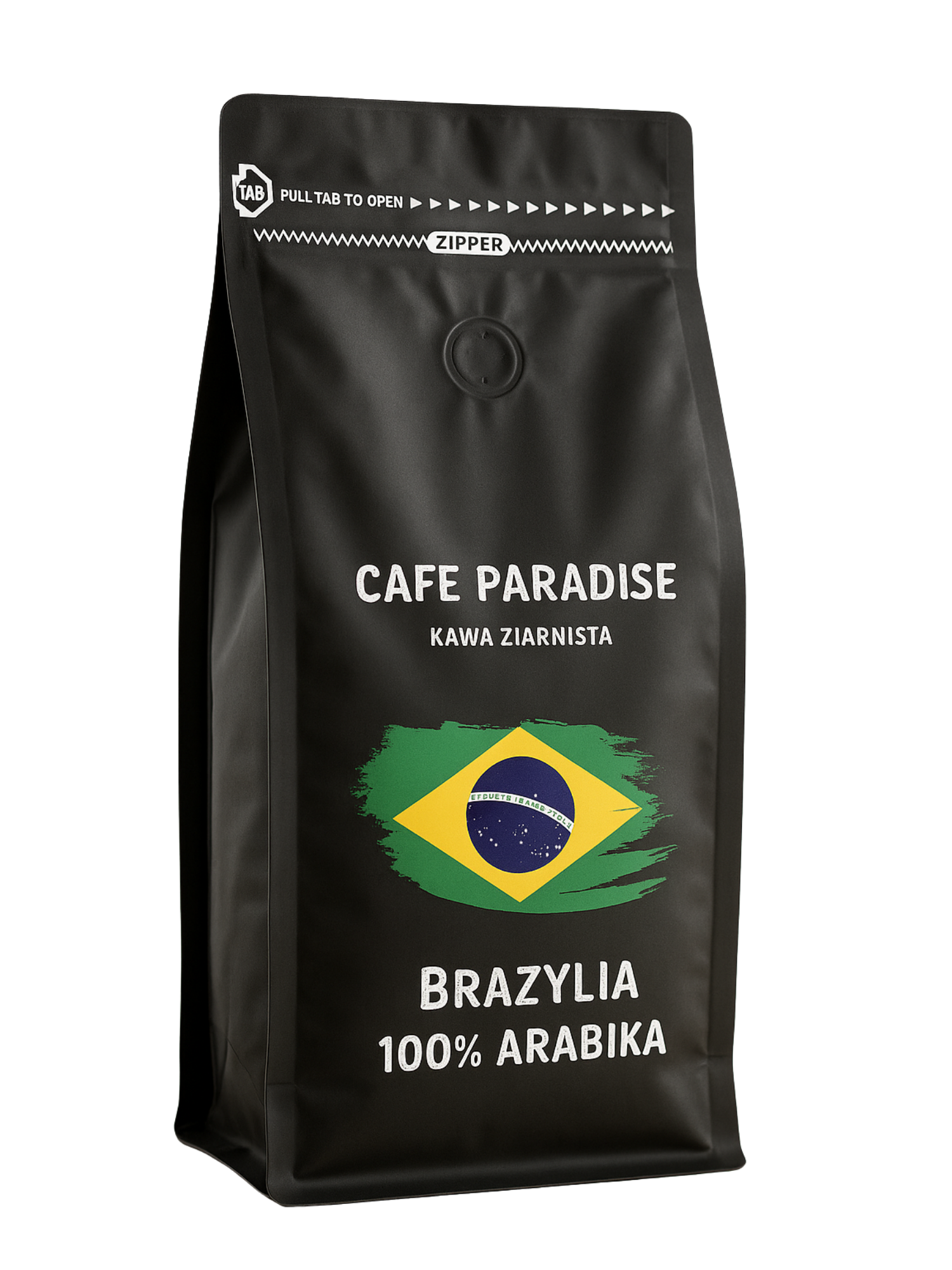 Kawa Ziarnista 1KG Świeżo Palona Arabica Brazylia - ALOHA COFFEE