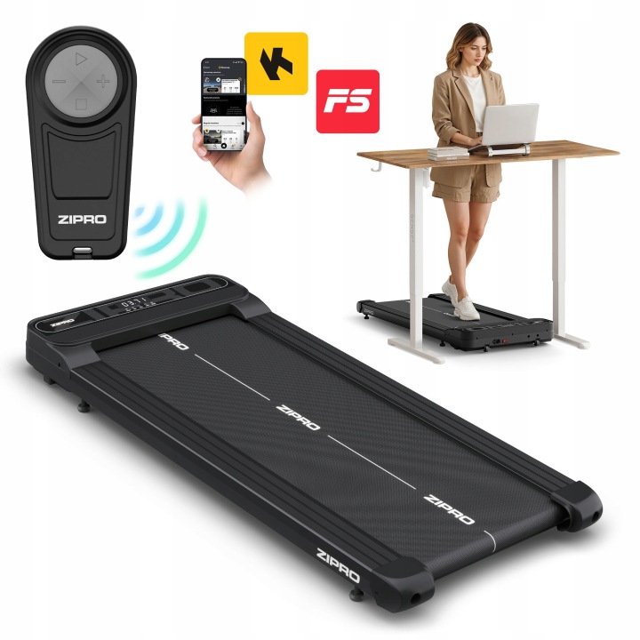 Bieżnia elektryczna Zipro Catwalk, Do chodzenia, Pod biurko