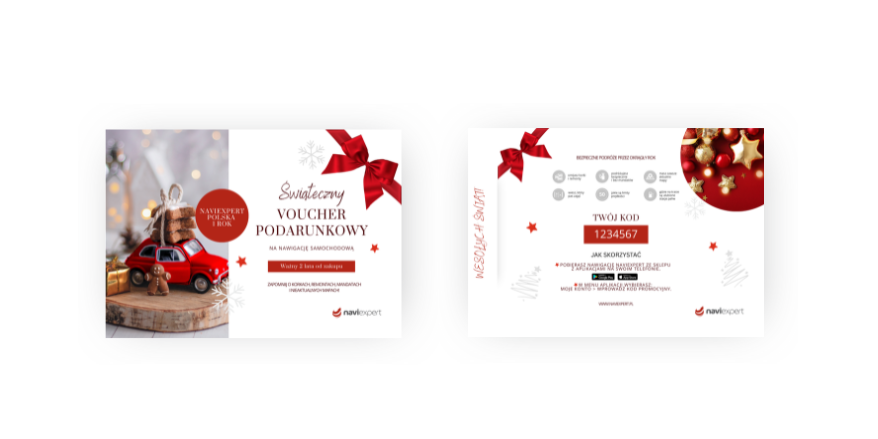 Świąteczne vouchery NaviExpert -30%