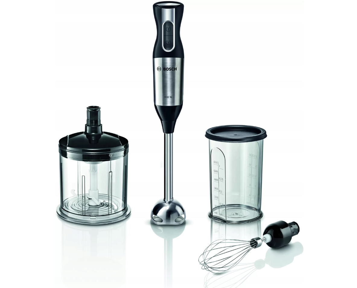 Blender ręczny Bosch 800W 12 prędkości - Zestaw