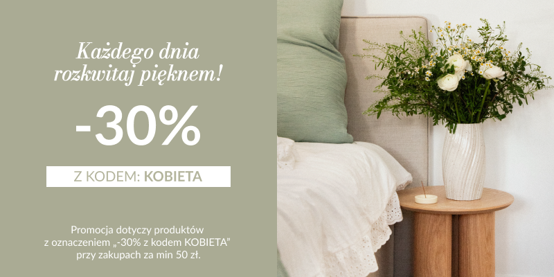[Homla] Promocja -30% z kodem KOBIETA