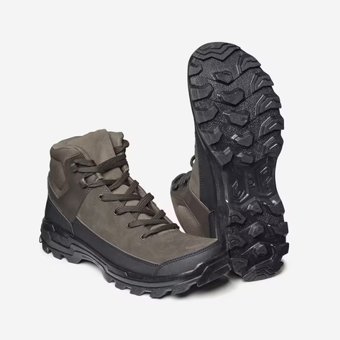 SOLOGNAC Buty skórzane Solognac Crosshunt 100 mid