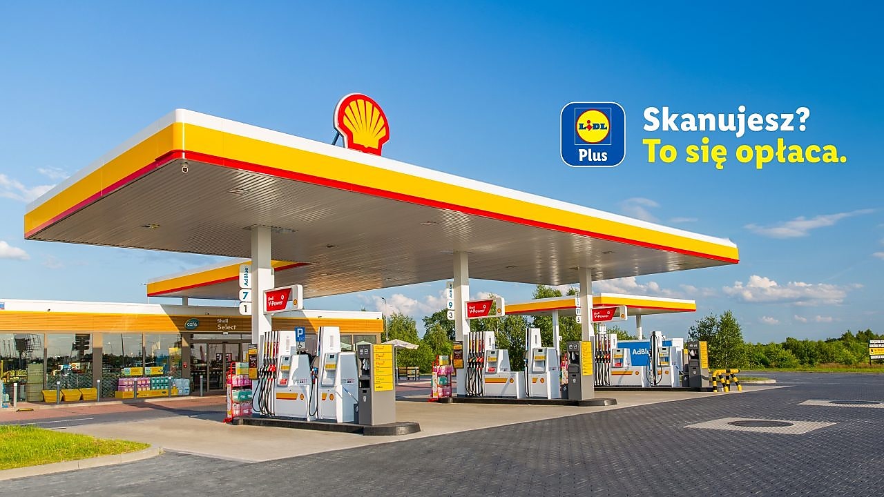 Promocja na paliwo na stacjach Shell z aplikacją Lidl Plus: nawet do -0,30gr/l (min. 25 l)